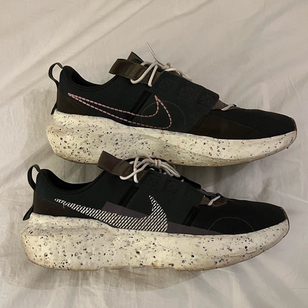 Nike Dark Green Crater Impact Sneakers Size 14